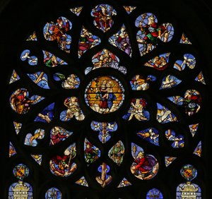 Window depicting Tree of Jesse